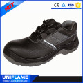 Chaussures noires de travail de sécurité d&#39;orteil de marque de la Chine noire Ufa077